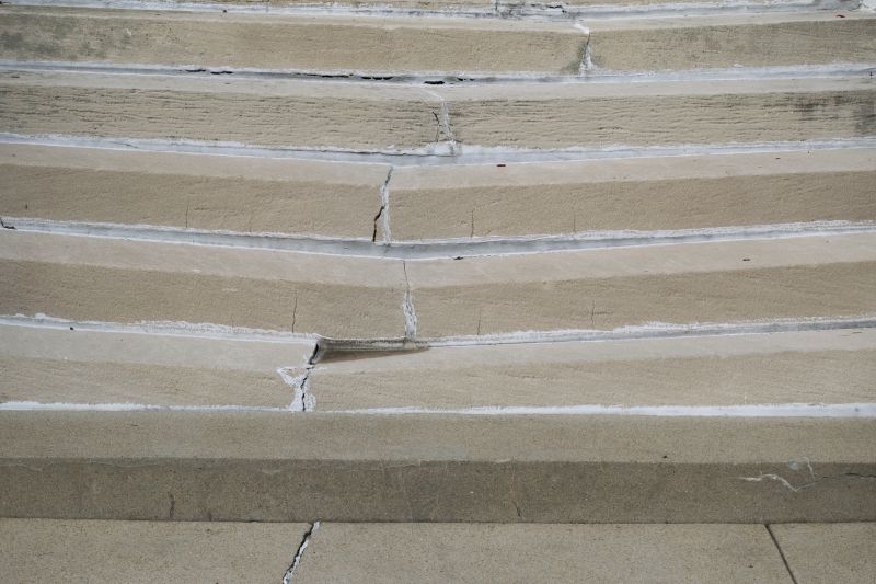 Damaged Brick Steps