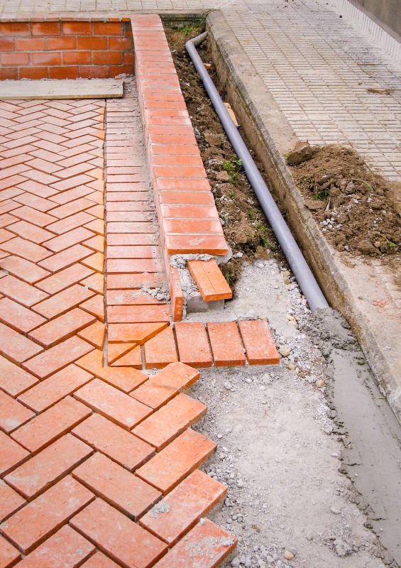 Common Causes Of Damage In Commercial Brick And Stone Flatwork