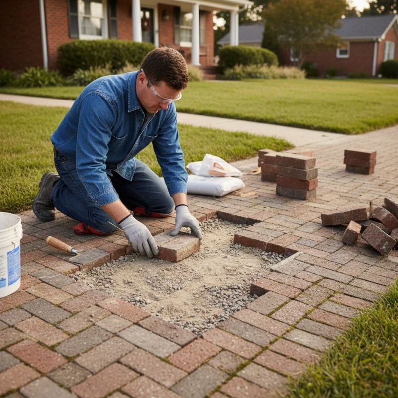 Contact About Brick Steps Repair Service